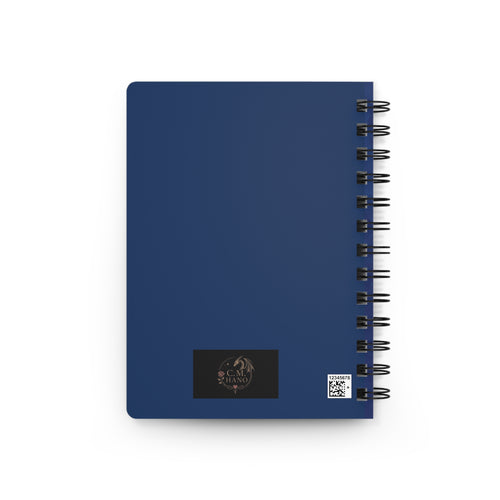 "Night & Day" (Zirena & Dean) Spiral Journal — Medieval Love Illustration Notebook